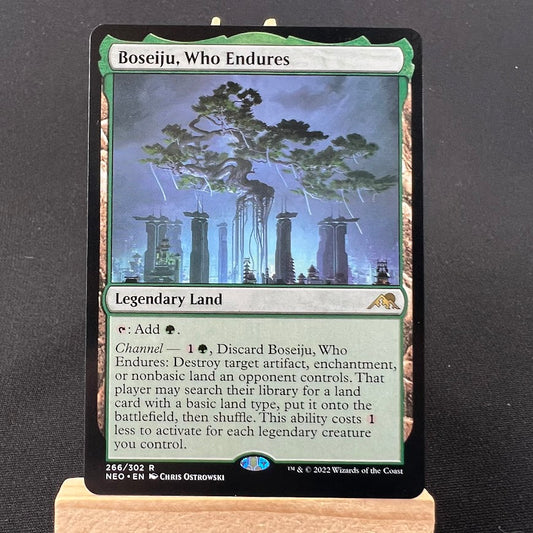 Boseiju, Who Endures - Kamigawa: Neon Dynasty #266 - No Foil