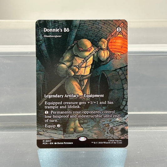 Shadowspear (Donnie's Bō) - Teenage Mutant Ninja Turtles Source Material #17 - No Foil