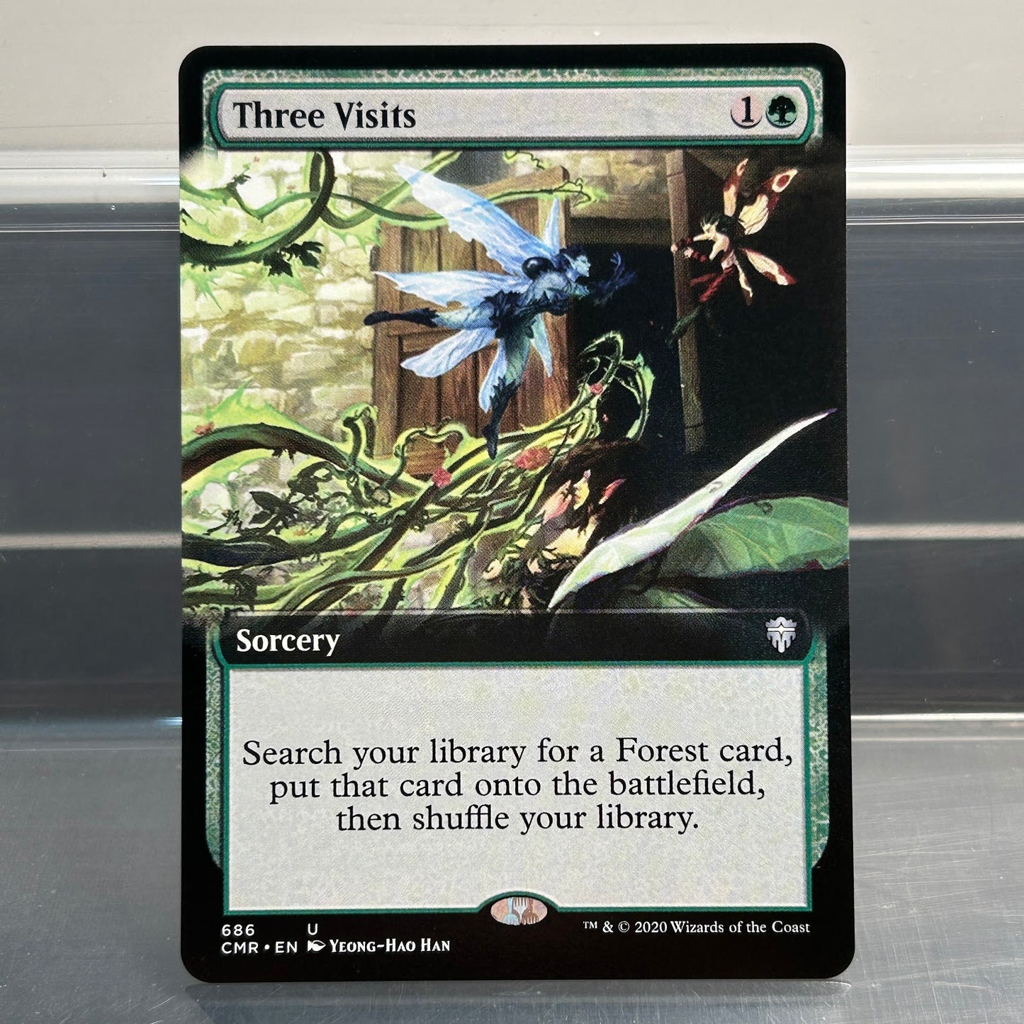 Three Visits - Commander Legends #686 - No Foil