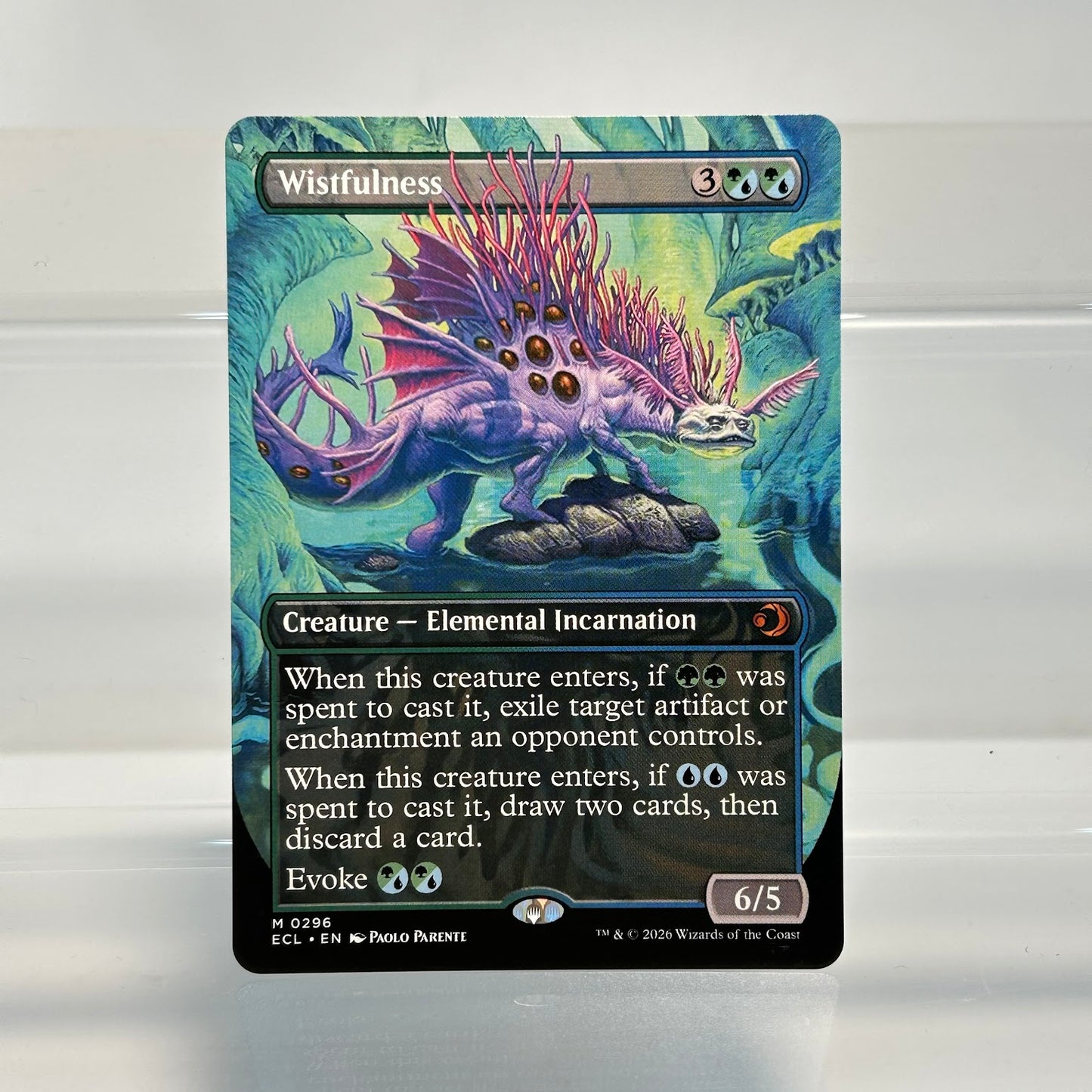 Wistfulness  - Llorwyn Eclipsed #296 - No Foil