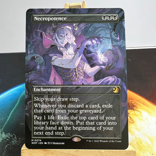 Necropotence - Wilds of Eldraine #74 - No Foil
