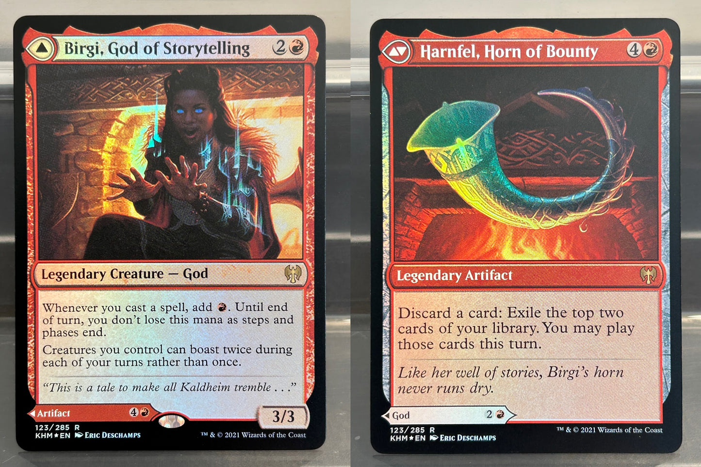 Birgi, God of Storytelling - Kaldheim #123 - Foil