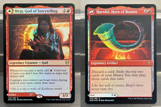 Birgi, God of Storytelling - Kaldheim #123 - Foil