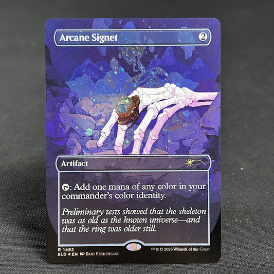 Arcane Signet - Secret Lair #1492 - Galaxy Foil