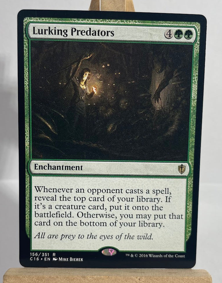 Lurking Predators - Commander 2016 #156 - No Foil
