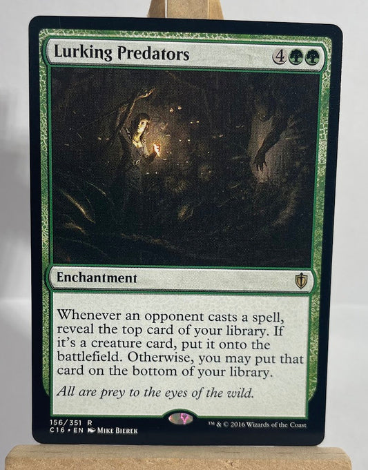 Lurking Predators - Commander 2016 #156 - No Foil