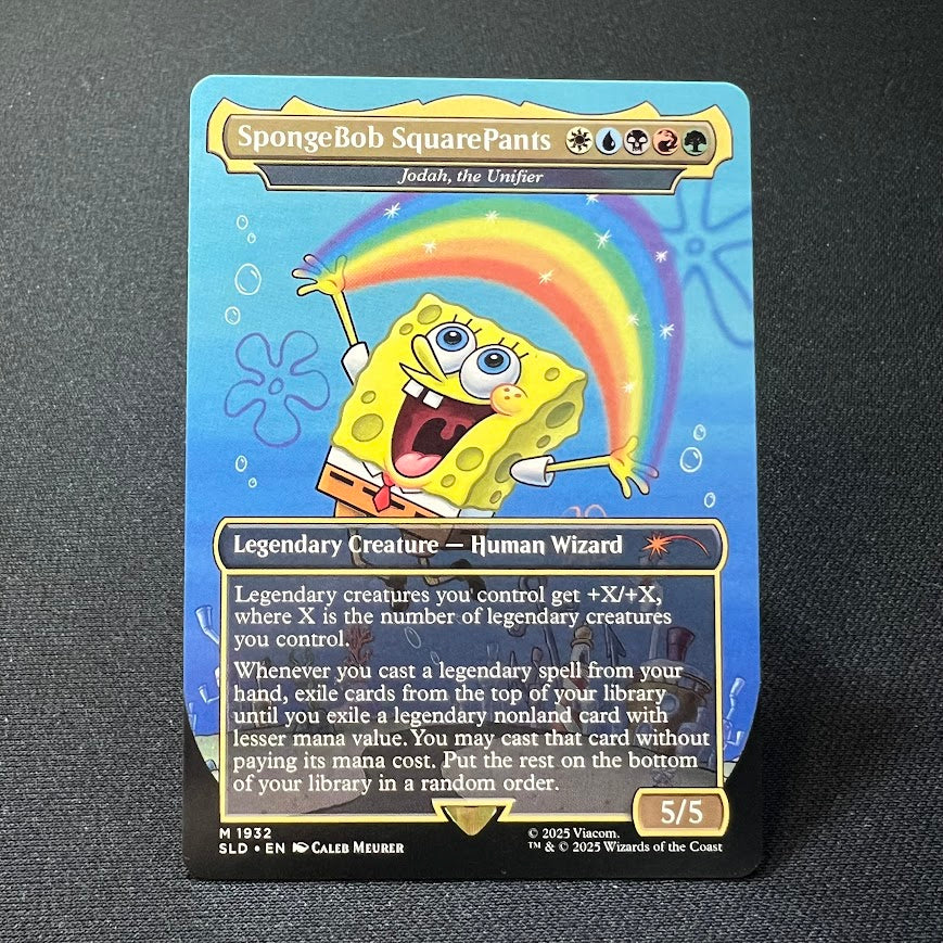 Jodah, the Unifier (SpongeBob SquarePants) - Sponge Bob Secret Lair #1932 - No Foil