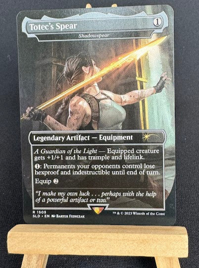 Shadowspear (Totec's Spear) - Secret Lair #1505 - No Foil