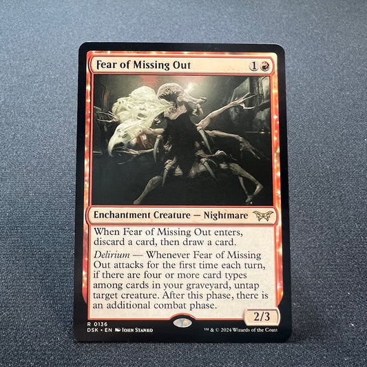 Fear of Missing Out - Duskmourn: House of Horror - No Foil