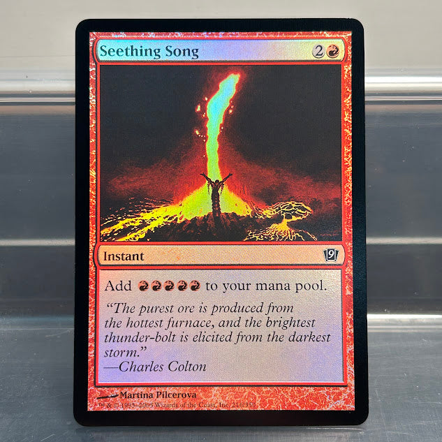 Seething Song - Ninth Edition #216 - Foil