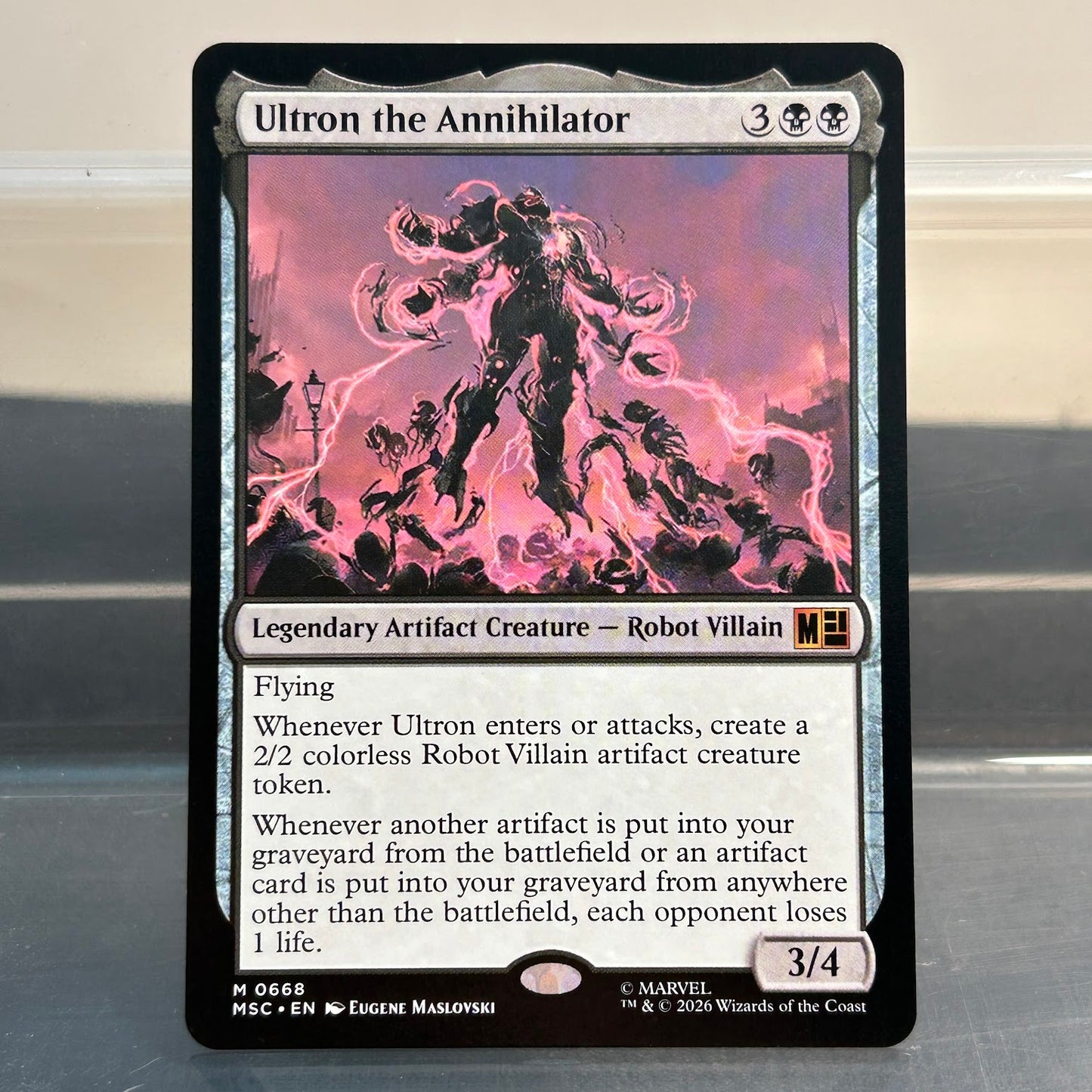 Ultron the Annihilator - Marvel Super Heroes Commander #668 - No Foil