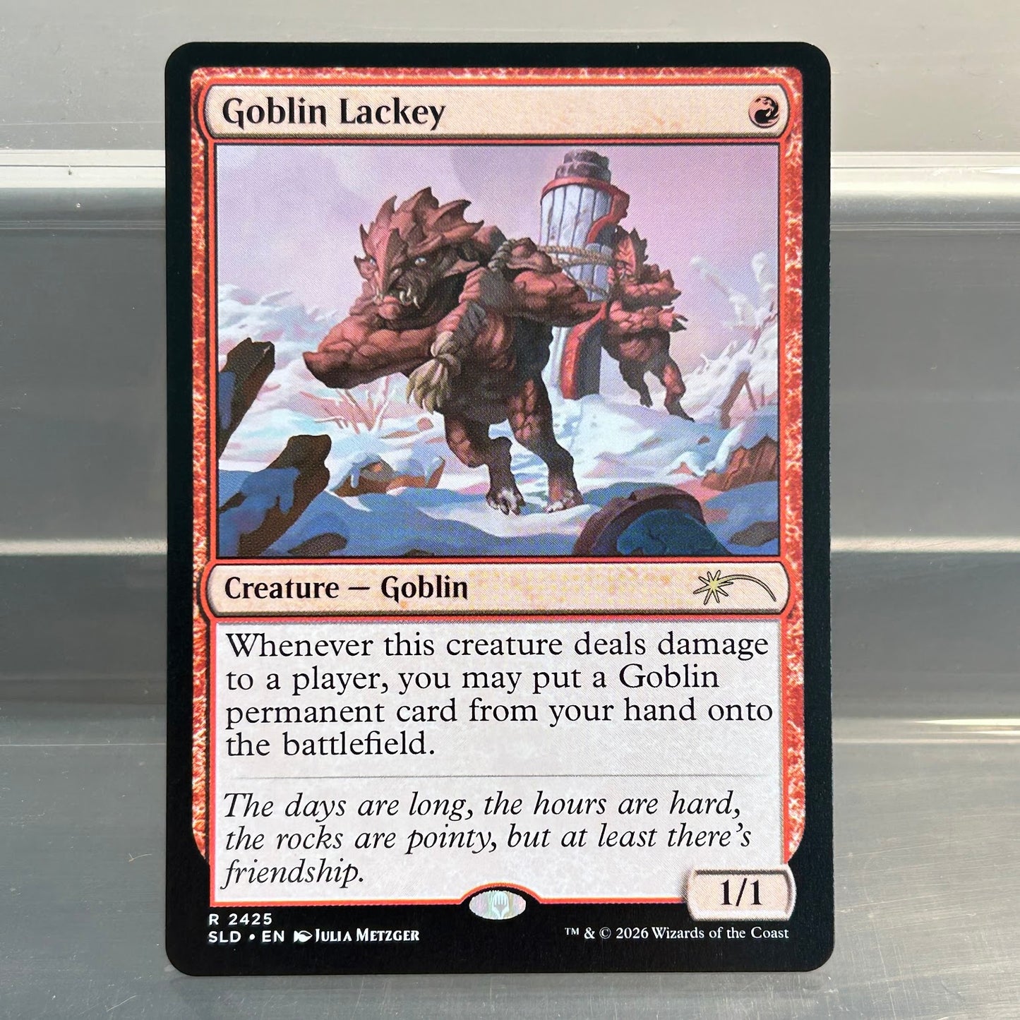 Goblin Lackey - Secret Lair #2425 - No Foil