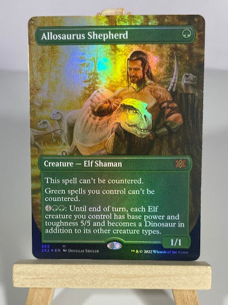 Allosaurus Shepherd - Double Masters #365 - Foil