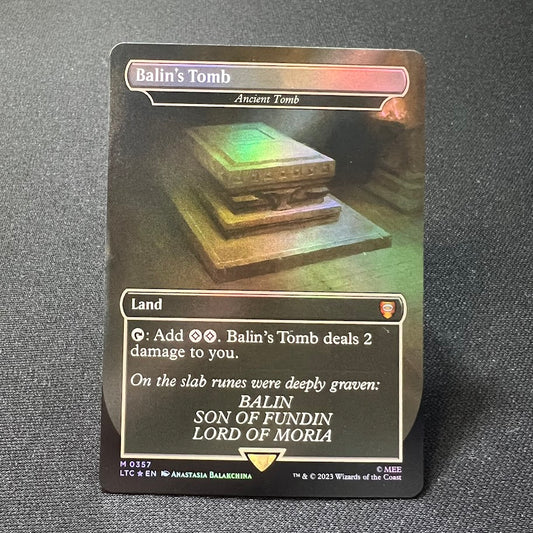 Ancient Tomb (Balin's Tomb) - Lord of the Rings Commander #375 - Foil