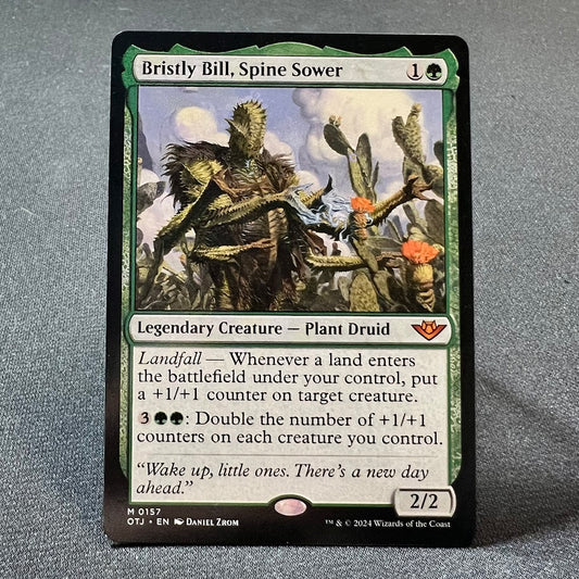 Bristly Bill, Spine Sower - Outlaws of Thunder Junction #157 - No Foil