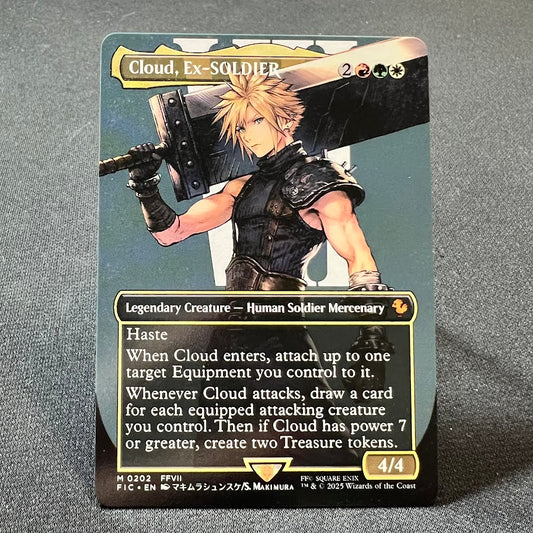 Cloud, Ex-SOLDIER - Final Fantasy Commander #202 - No Foil