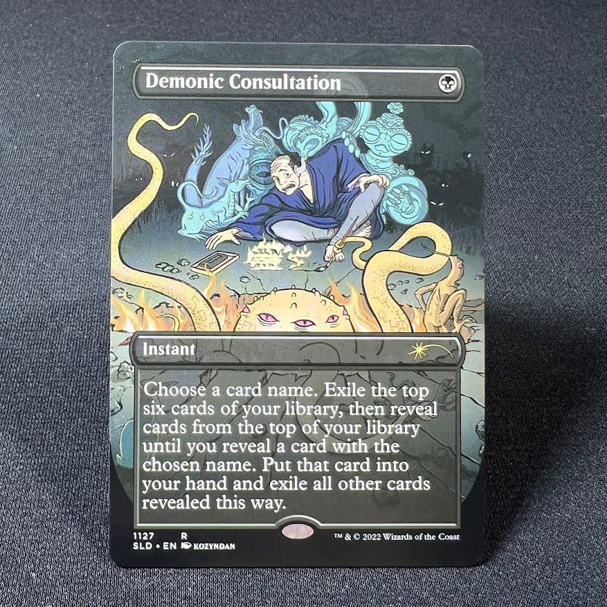 Demonic Consultation - Secret Lair #1127 - No Foil