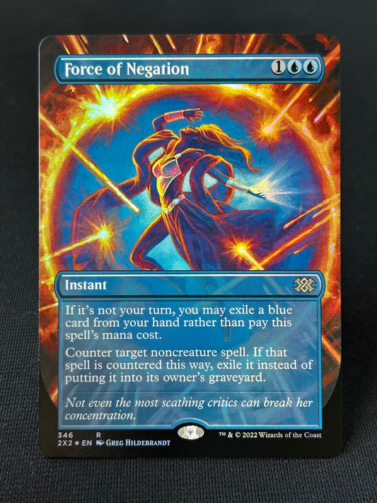 Force of Negation - Double Masters #346 - Foil
