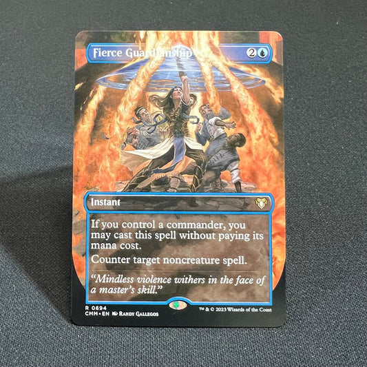 Fierce Guardianship - Commander Masters #694 - No Foil