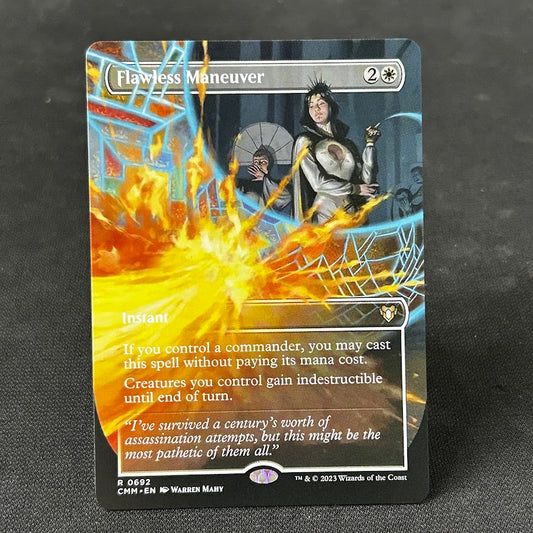 Flawless Maneuver - Commander Masters #692 - No Foil