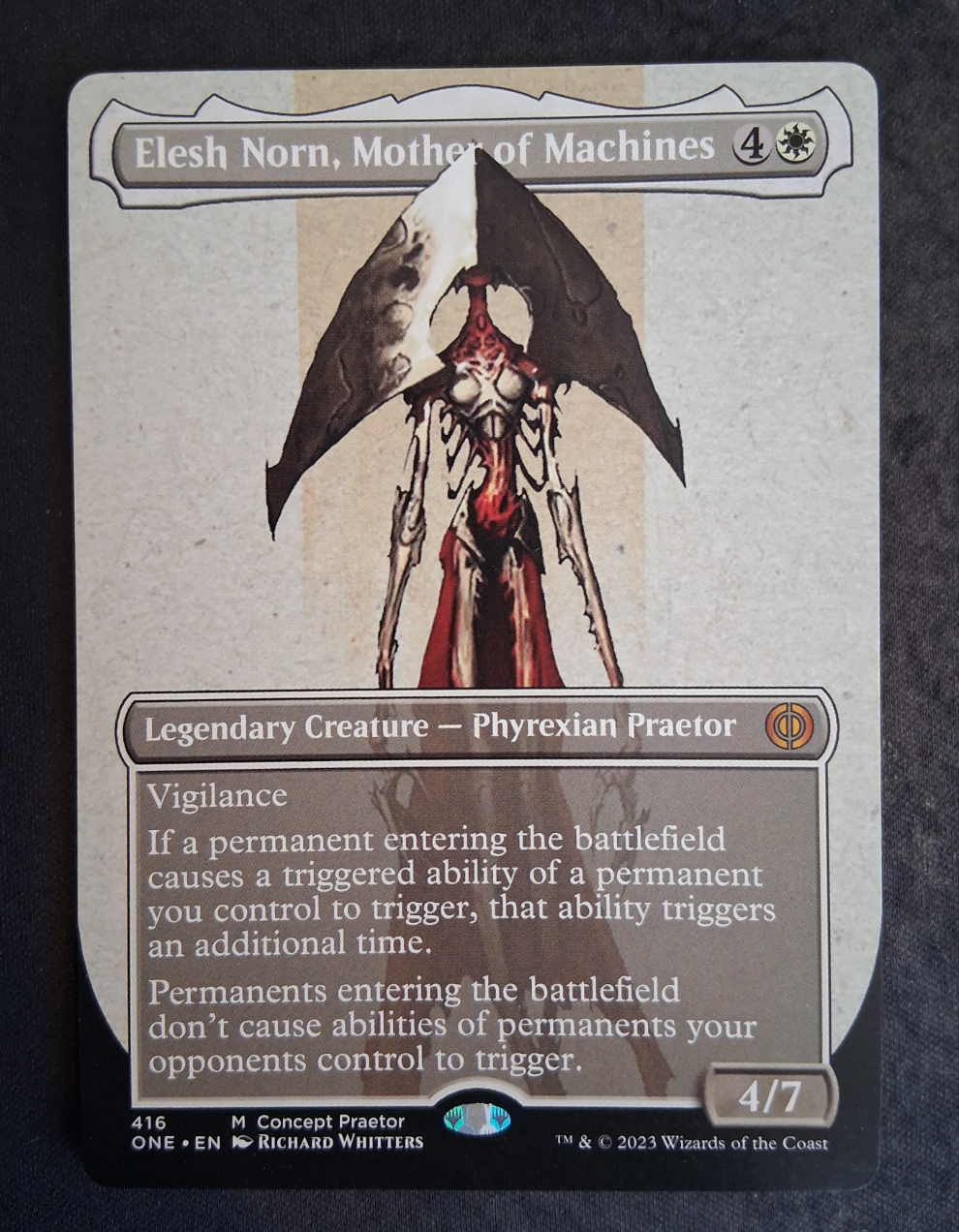 Elesh Norn, Mother of the Machines - Phyrexia: All Will Be One #416 - No Foil