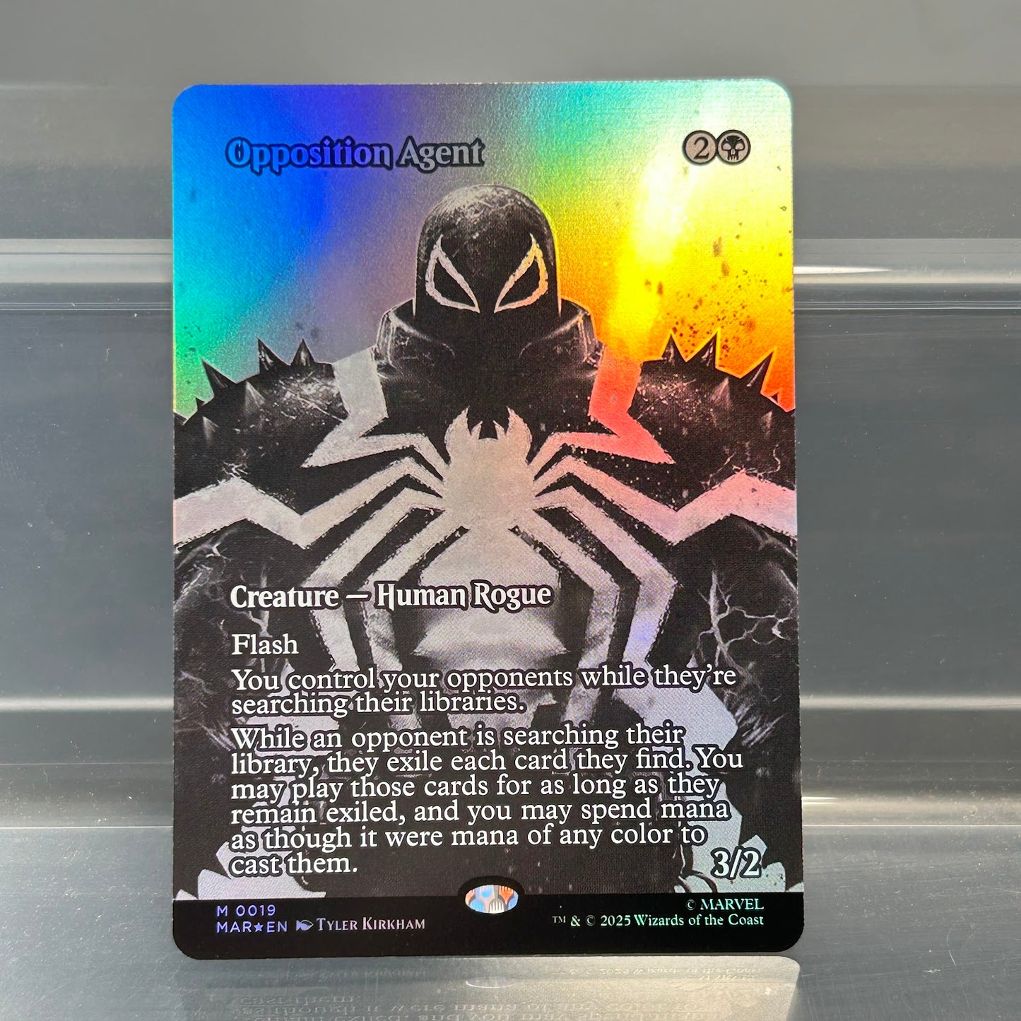 Opposition Agent - Marvel Universe #19 - Foil