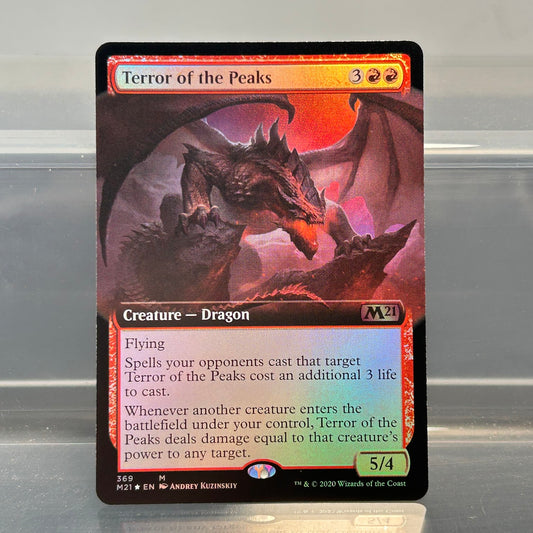 Terror of the Peaks - Core Set 2021 #369 - Foil
