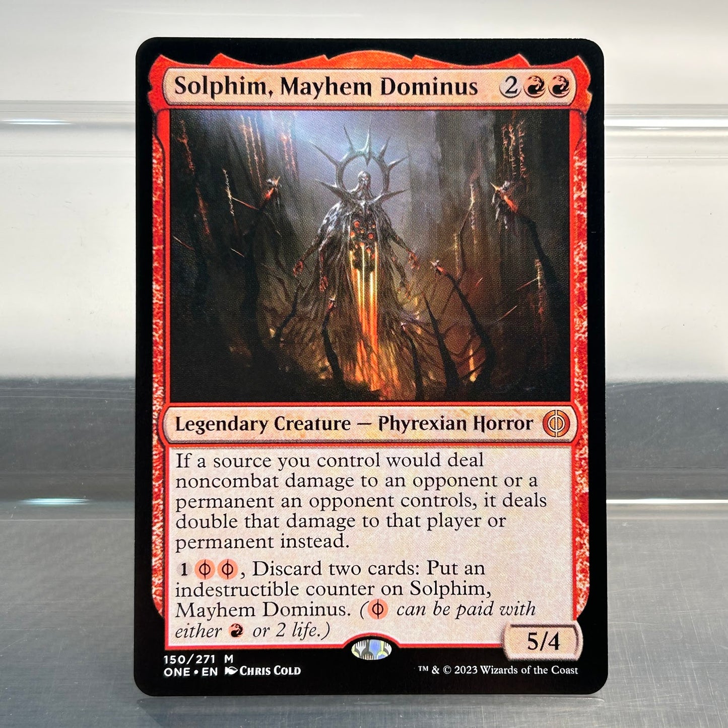 Solphim, Mayhem Dominus - Phyrexia: All Will Be One #150 - No Foil