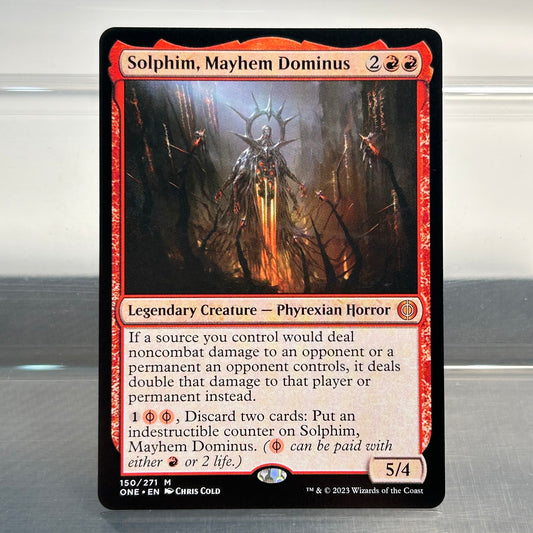 Solphim, Mayhem Dominus - Phyrexia: All Will Be One #150 - No Foil