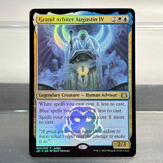 Grand Arbiter Augustin IV - Judge GIft Cards 2021 #6 - Foil