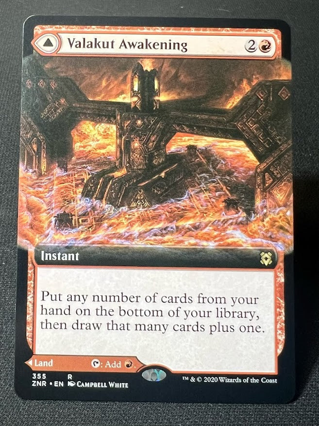 Valakut Awakening // Valakut Stoneforge - Zendikar RIsing #355 - No Foil