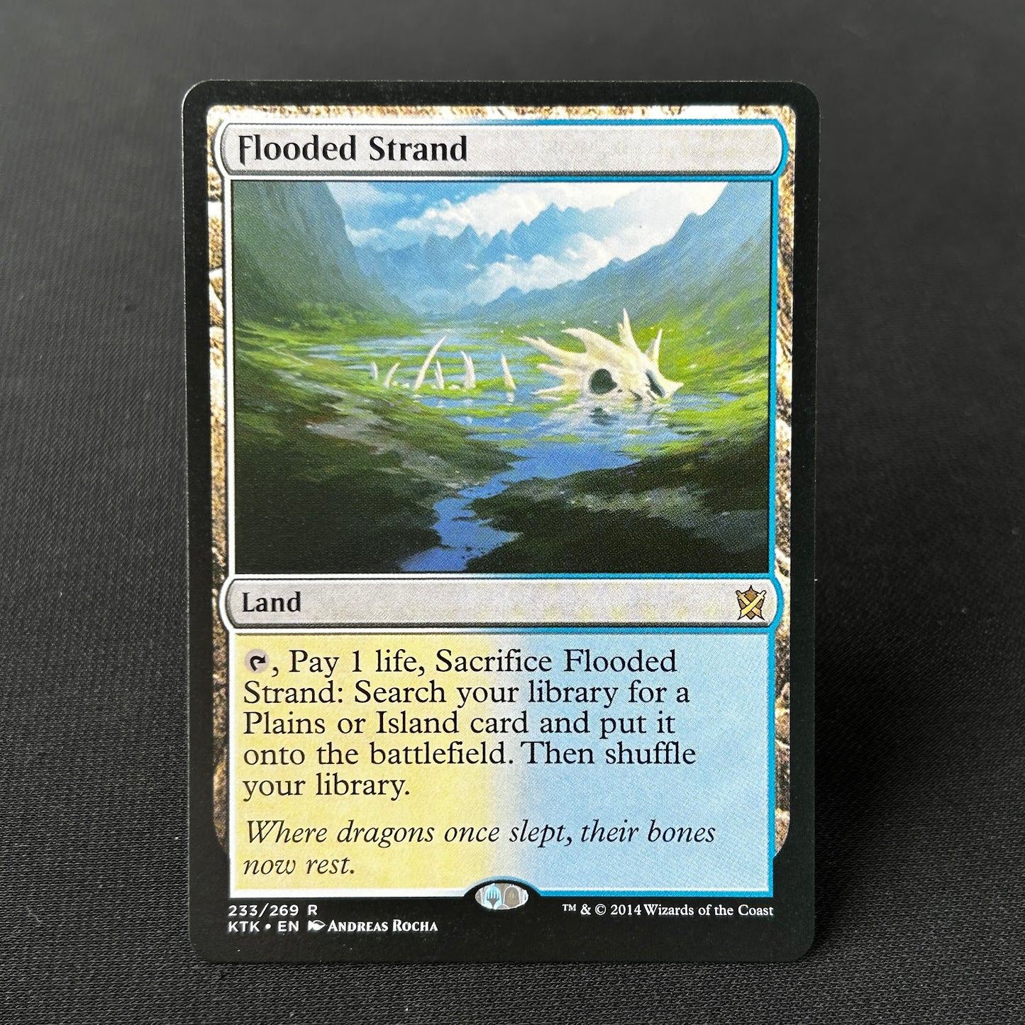 Flooded Strand - Khans of Tarkir #233 - No Foil