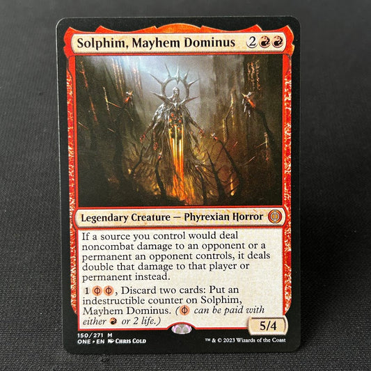 Solphim, Mayhem Dominus - Phyrexia: All Will Be One #150 - No Foil