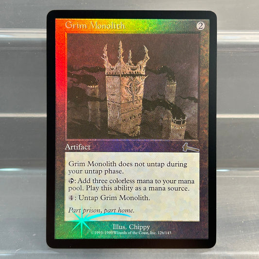 Grim Monolith - Urza's Legacy #126 - Foil