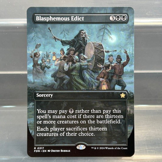 Blasphemous Edict - Foundations #317 - No Foil