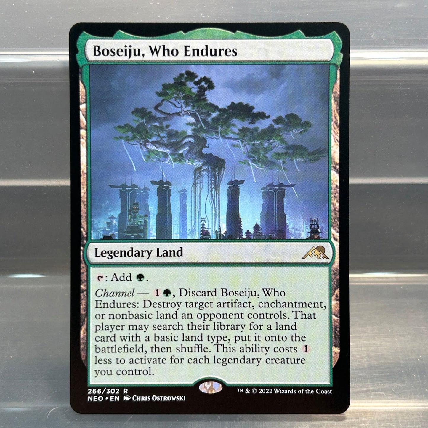 Boseiju, Who Endures - Kamigawa: Neon Dynasty #266 - No Foil