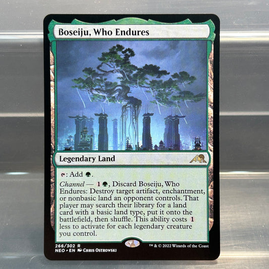 Boseiju, Who Endures - Kamigawa: Neon Dynasty #266 - No Foil