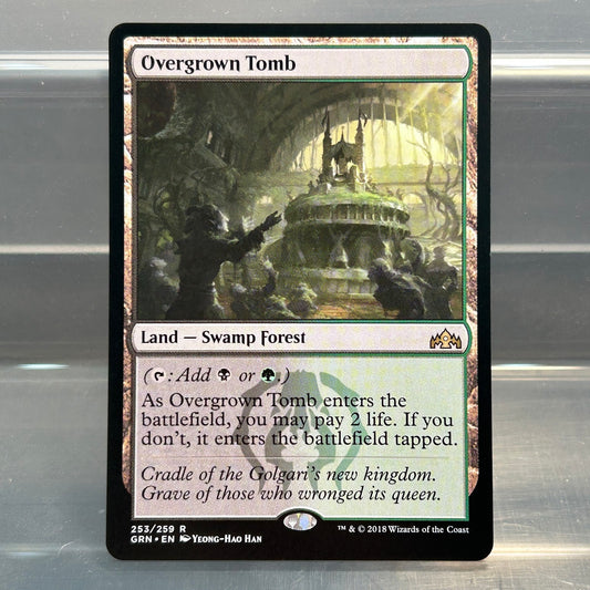 Overgrown Tomb - Guilds of Ravnica #253 - No Foil