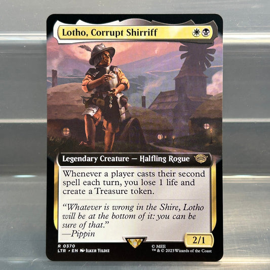 Lotho, Corrupt Shirriff - Lord of the Rings #370 - No Foil