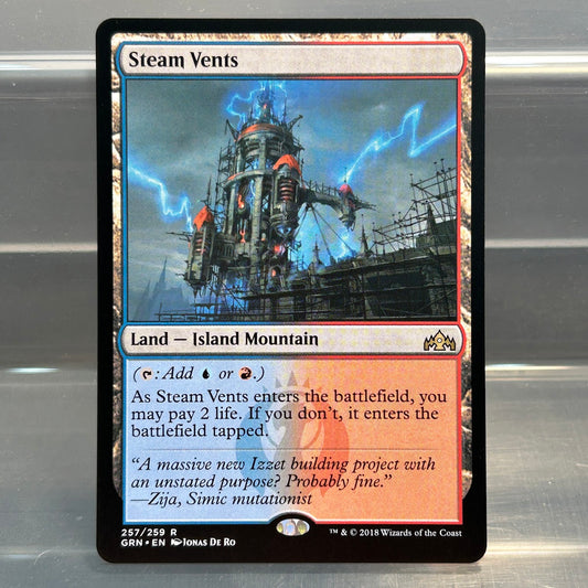 Steam Vents - Guilds of Ravnica #257 - No Foil