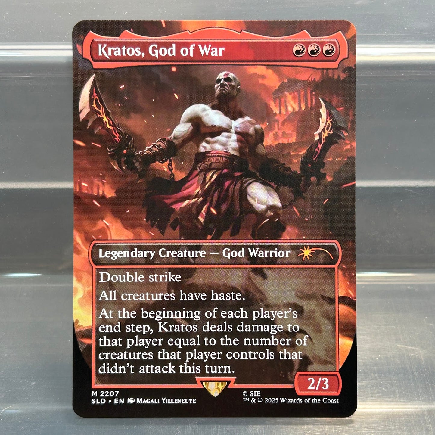 Kratos, God of War - Secret Lair #2207 - No Foil