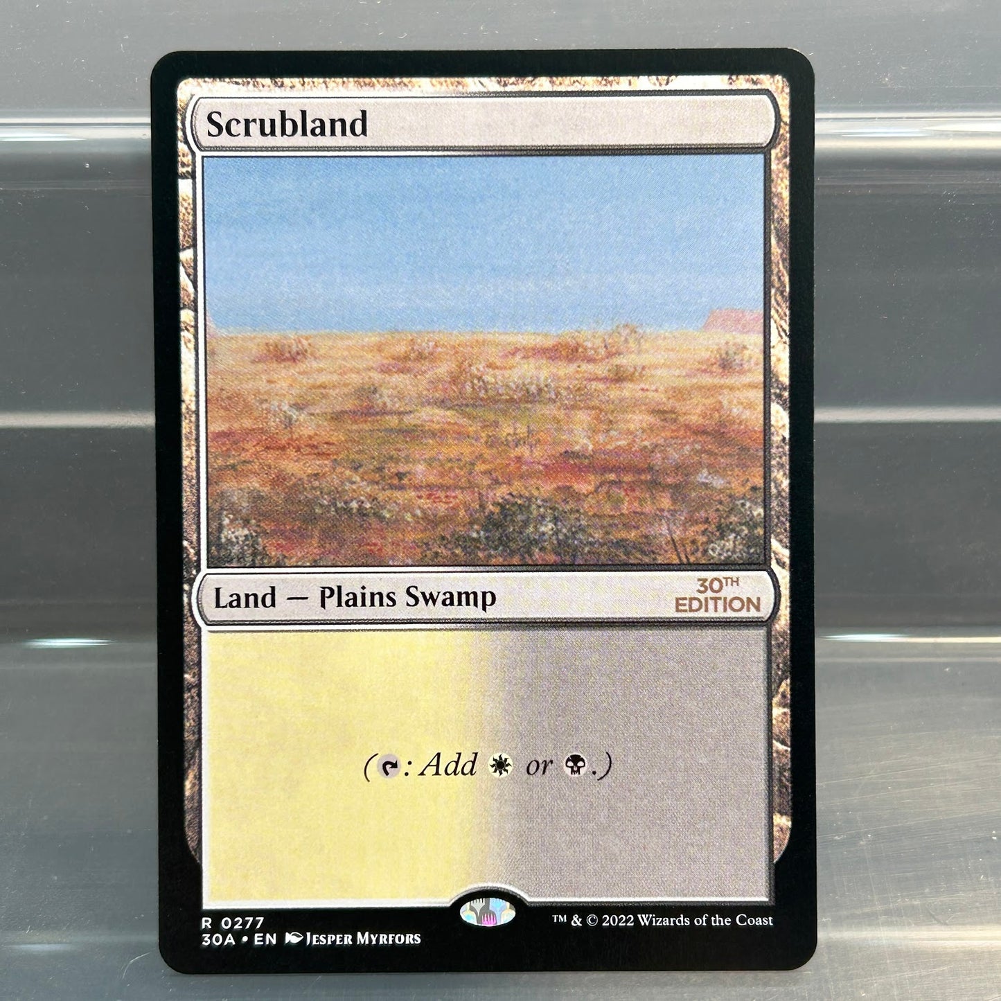 Scrubland - 30th Anniversary #277 - No Foil