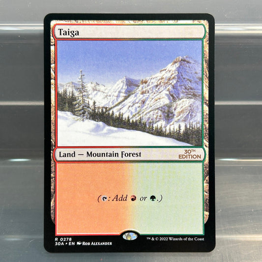 Taiga - 30th Anniversary #278 - No Foil