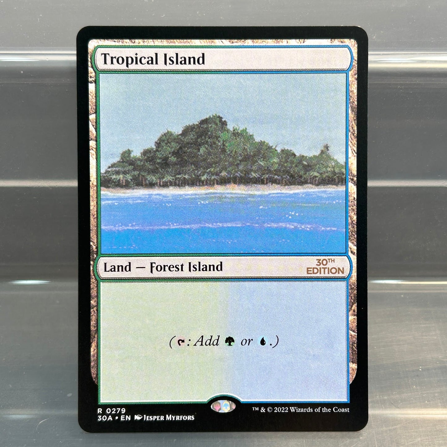 Tropical Island - 30th Anniversary #279 - No Foil