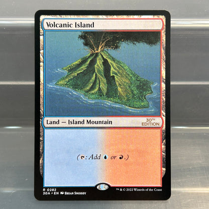 Volcanic Island - 30th Anniversary #282 - No Foil