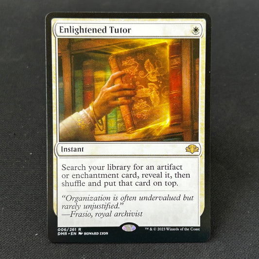 Enlightened Tutor - Dominaria Remastered #6 - No Foil