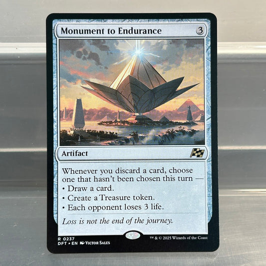 Monument to Endurance - Aetherdrift #237 - No Foil