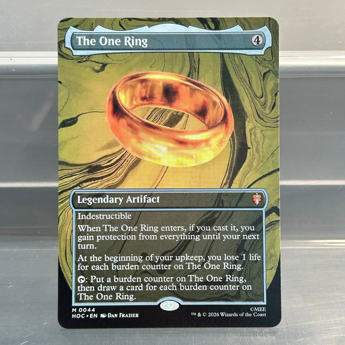 The One Ring - The Hobbit Commander #44 - No Foil