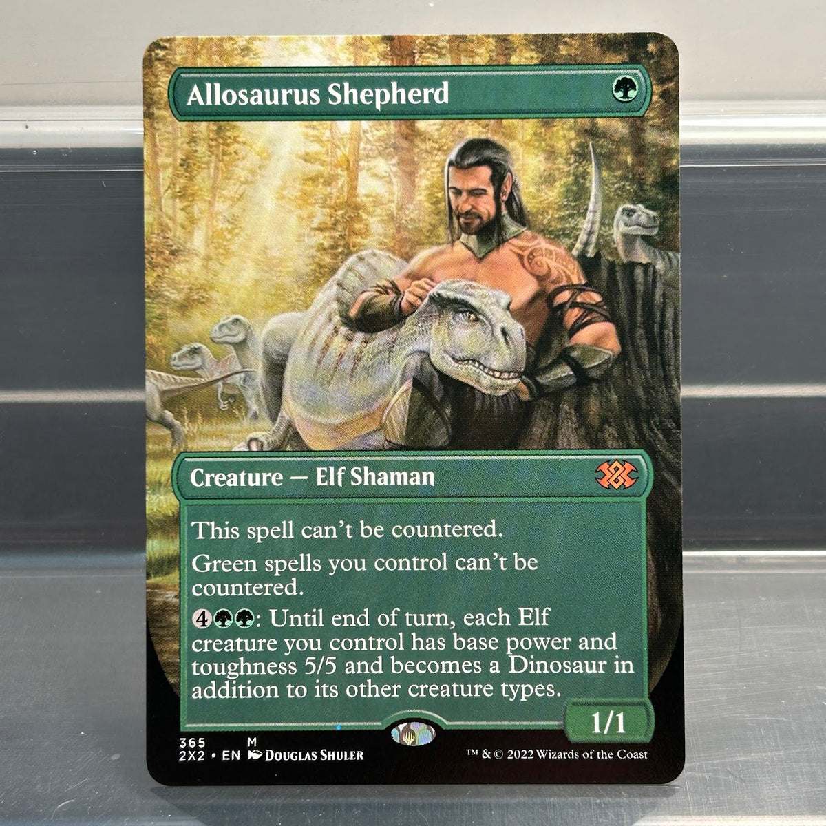 Allosaurus Shepherd - Double Masters #365 - No Foil