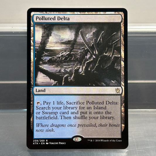 Polluted Delta - Khans of Tarkir #239 - No Foil